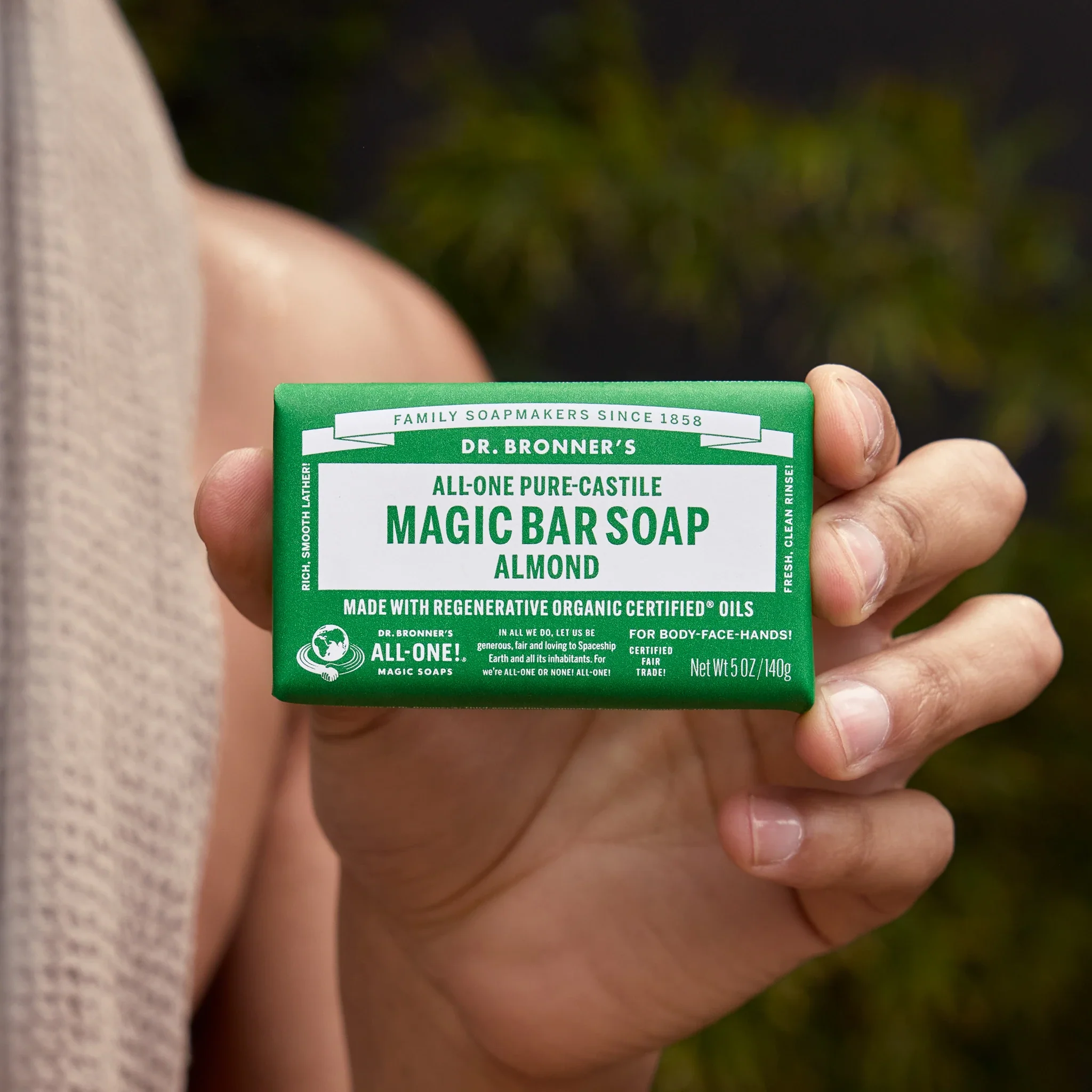 Almond - Pure-Castile Magic Bar Soap - Image 3