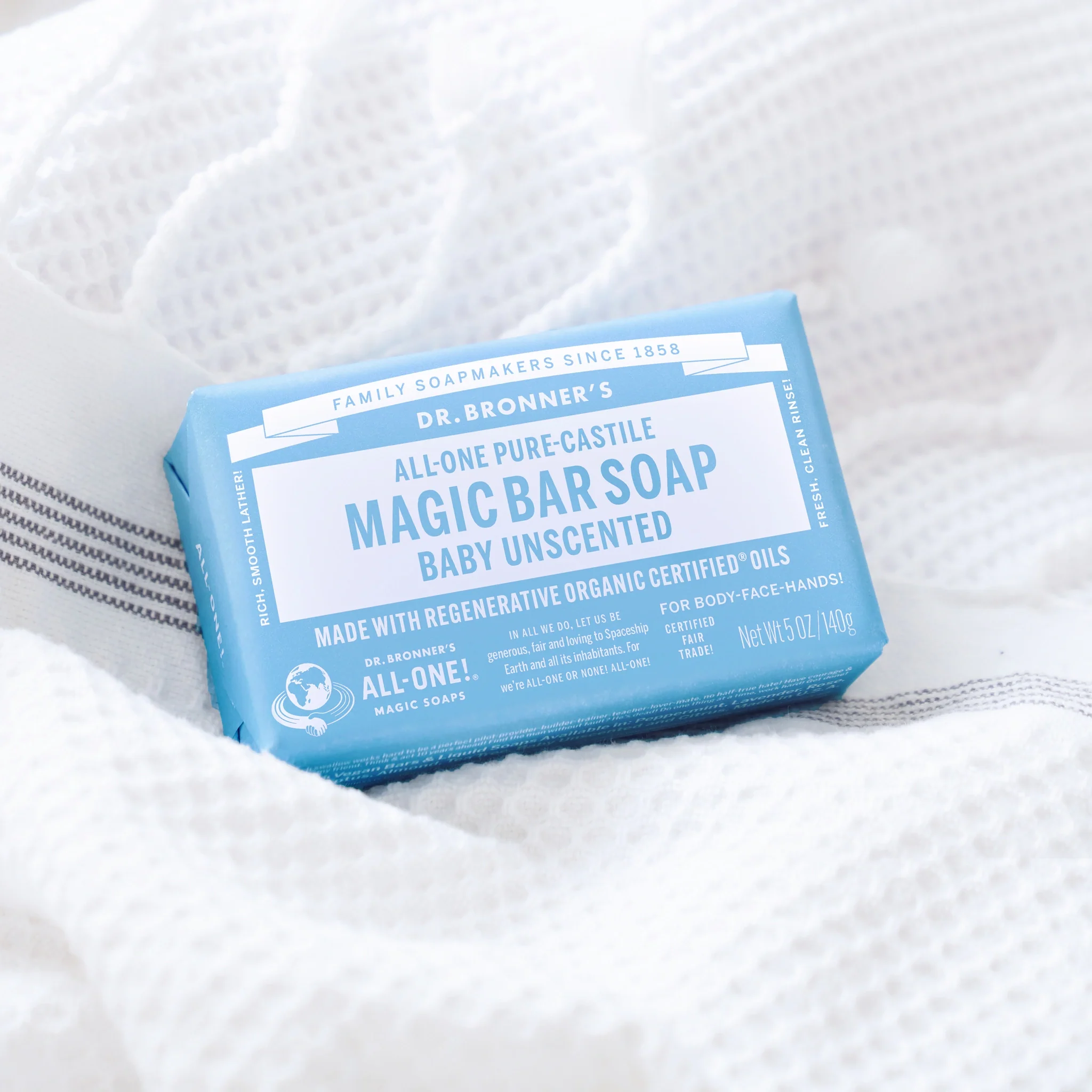 Unscented - Pure-Castile Magic Bar Soap - Image 4